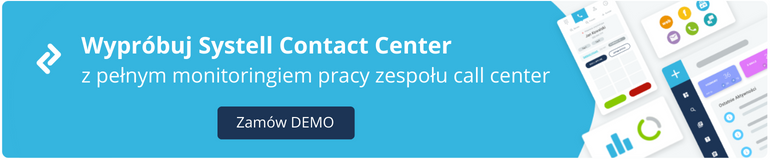 System call center z monitoringiem połączeń