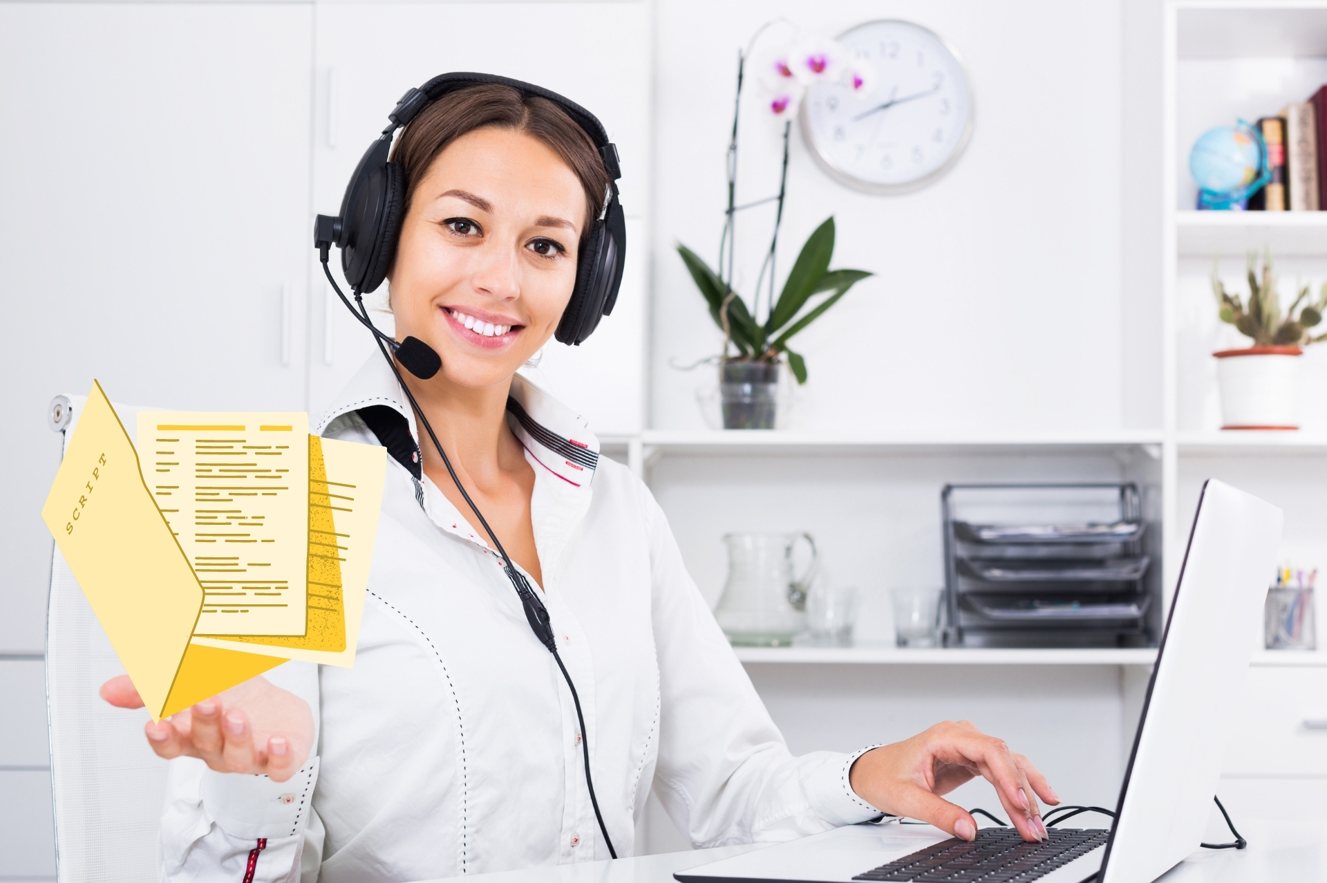 Skrypt rozmowy z klientem dla agenta contact center – jak go stworzyć?