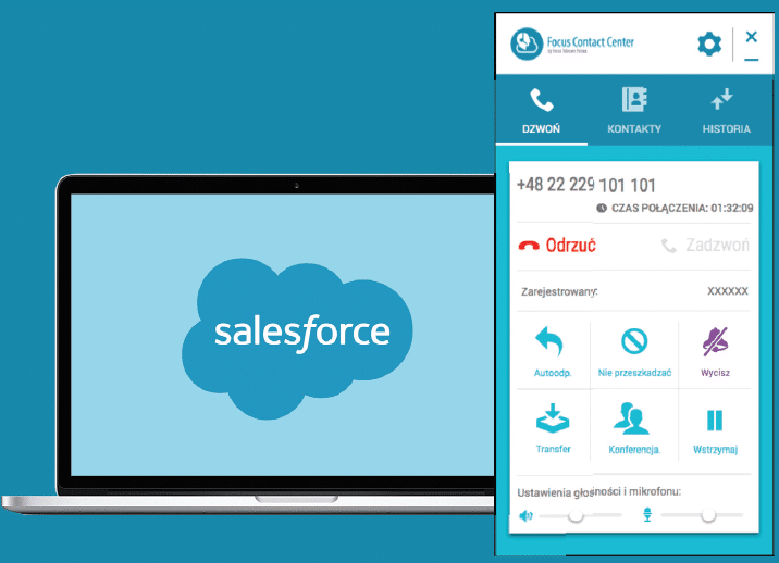 Focus CTI dla Salesforce, Salesforce Click-2-Call
