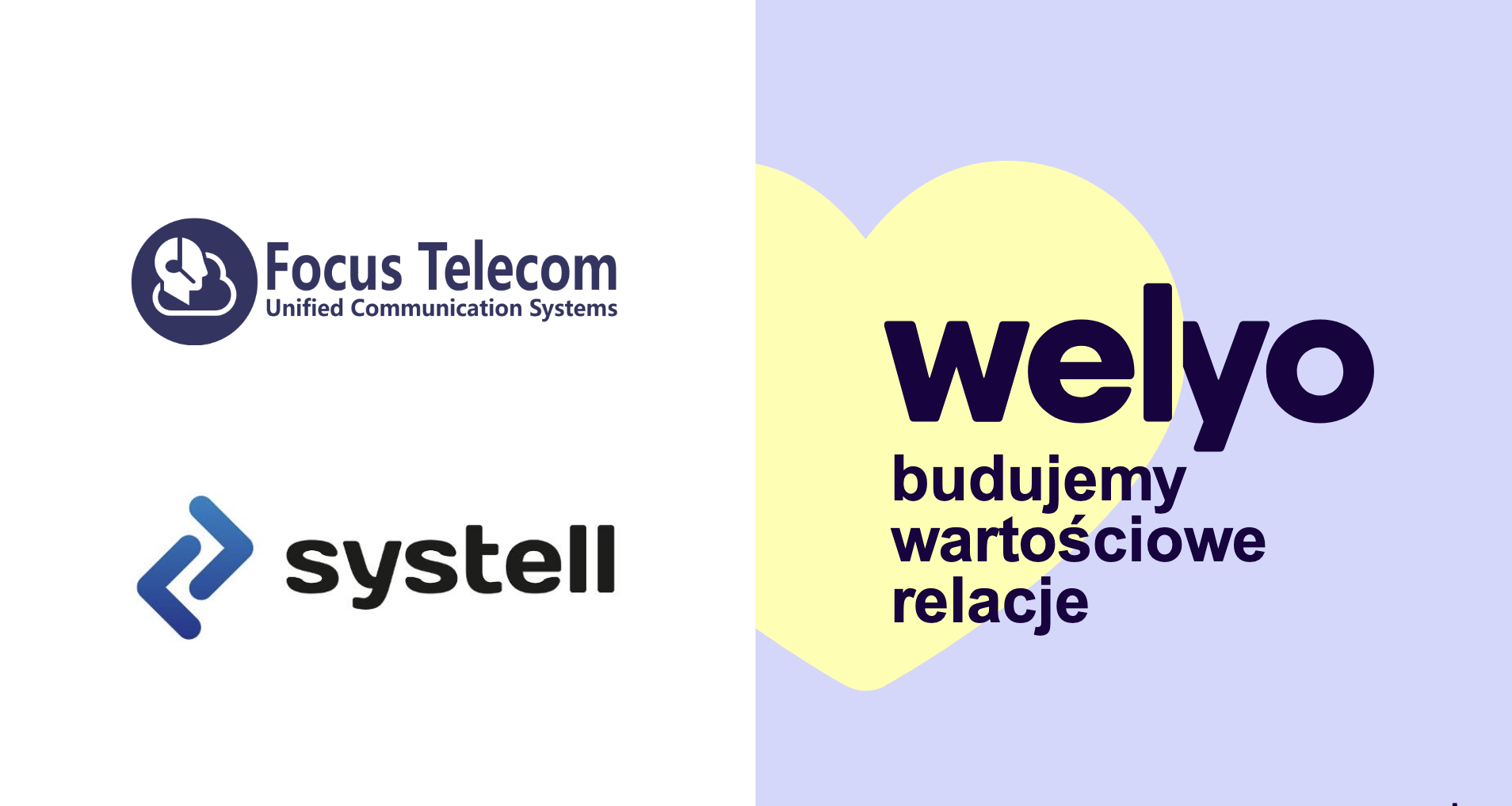 Lider rynku oprogramowania dla contact center wyznaczy nowe standardy budowania relacji z klientami – połączony Focus i Systell z innowacyjną strategią oraz marką Welyo